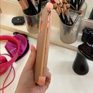 Rose gold iphone 6 plus case